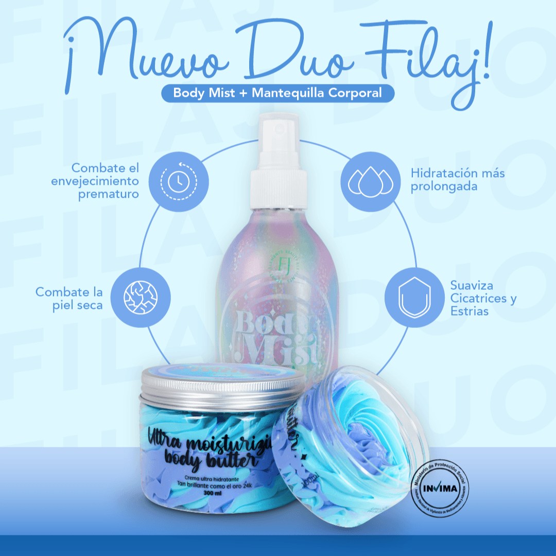 Filaj Beauty Elements Facebook ad: ¿Quieres una piel suave y luminosa 24/7?