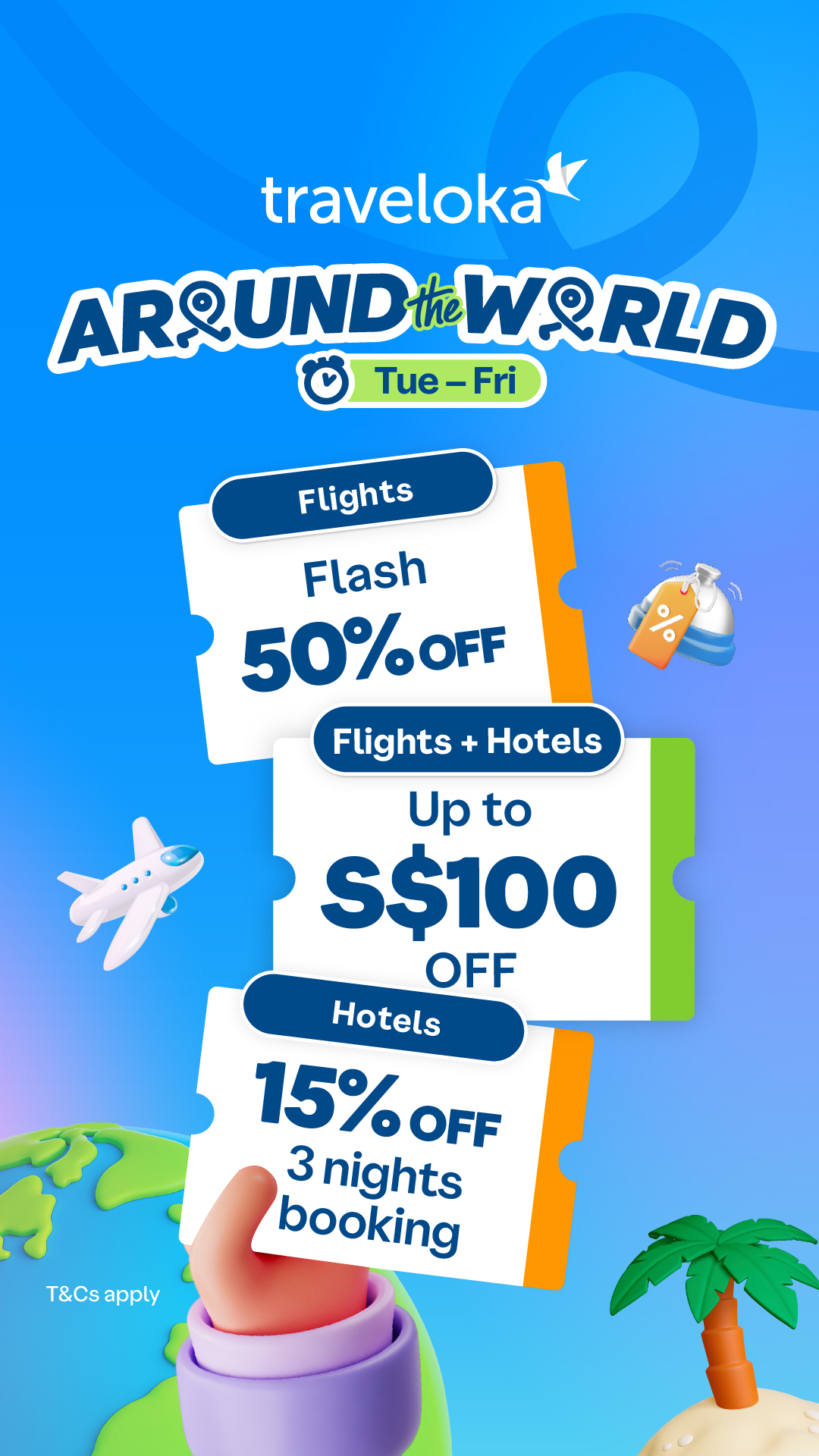 Traveloka Singapore Facebook ad