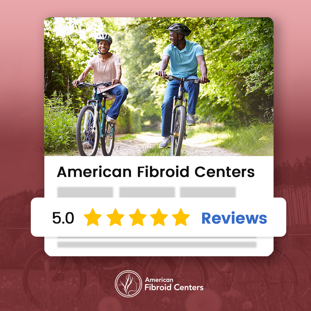 American Fibroid Centers Facebook ad