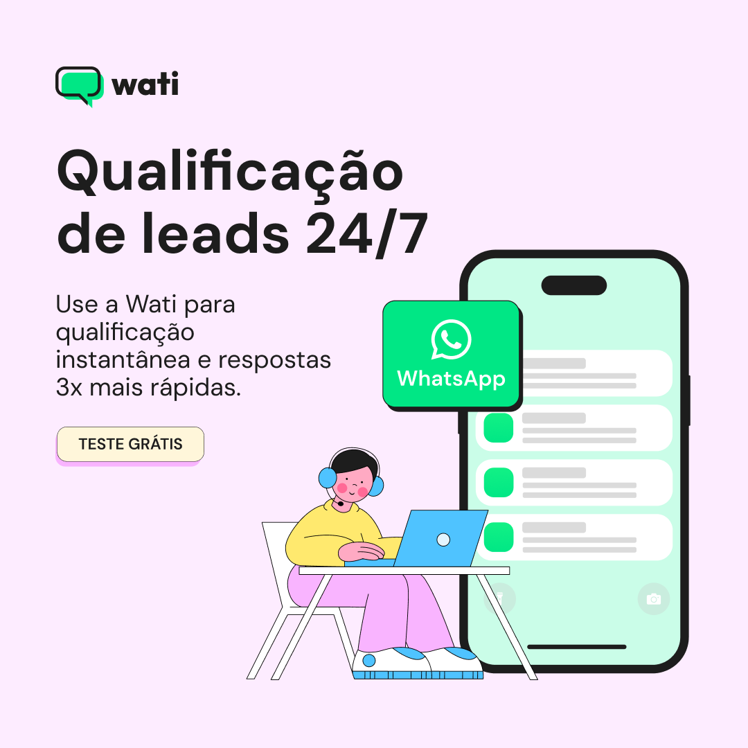 Wati Brasil Facebook ad