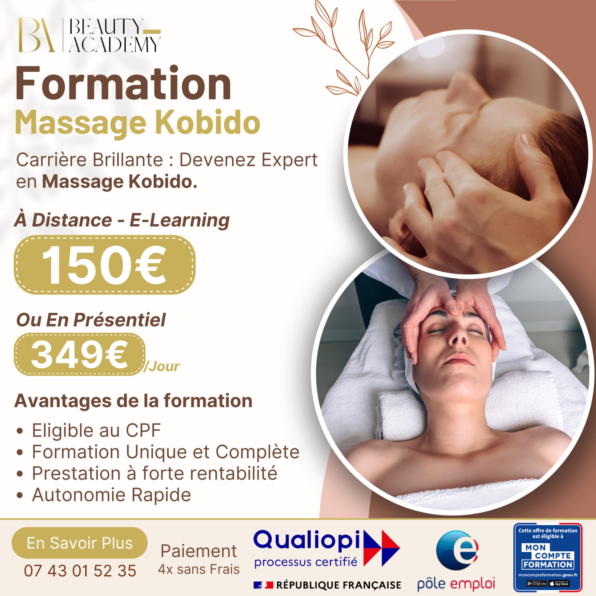 Beauty Academy France Facebook ad