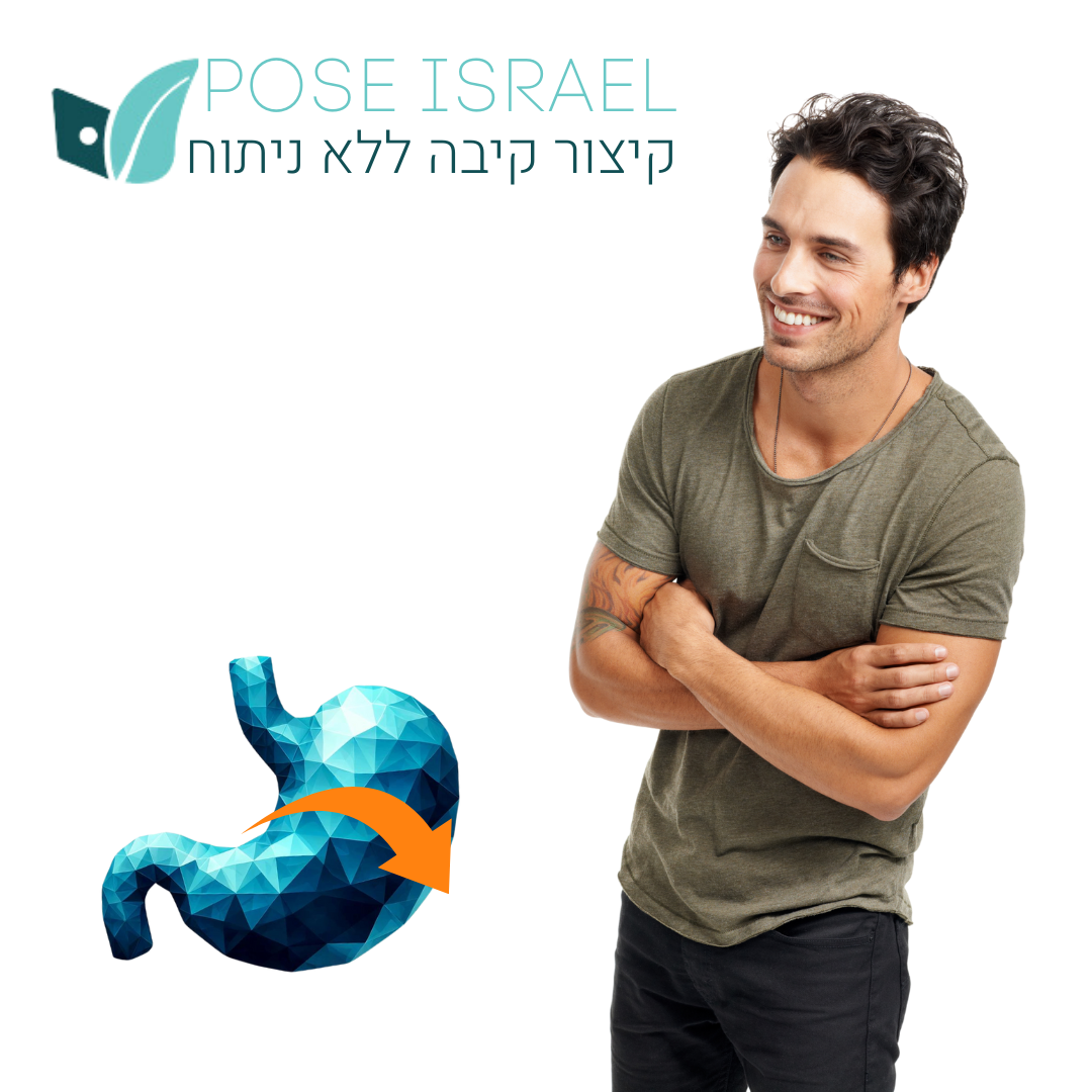 תהליך Pose - קיצור קיבה ללא ניתוח Facebook ad: כנסו לפרטים וייעוץ מומחה