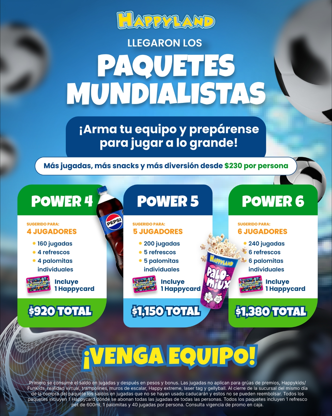 Happyland Mexico Facebook ad