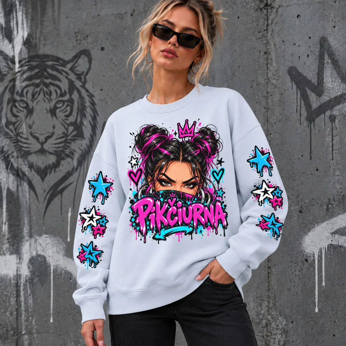 Dovanusalis.lt Facebook ad: Unisex pastelinis džemperis Pikčiurna