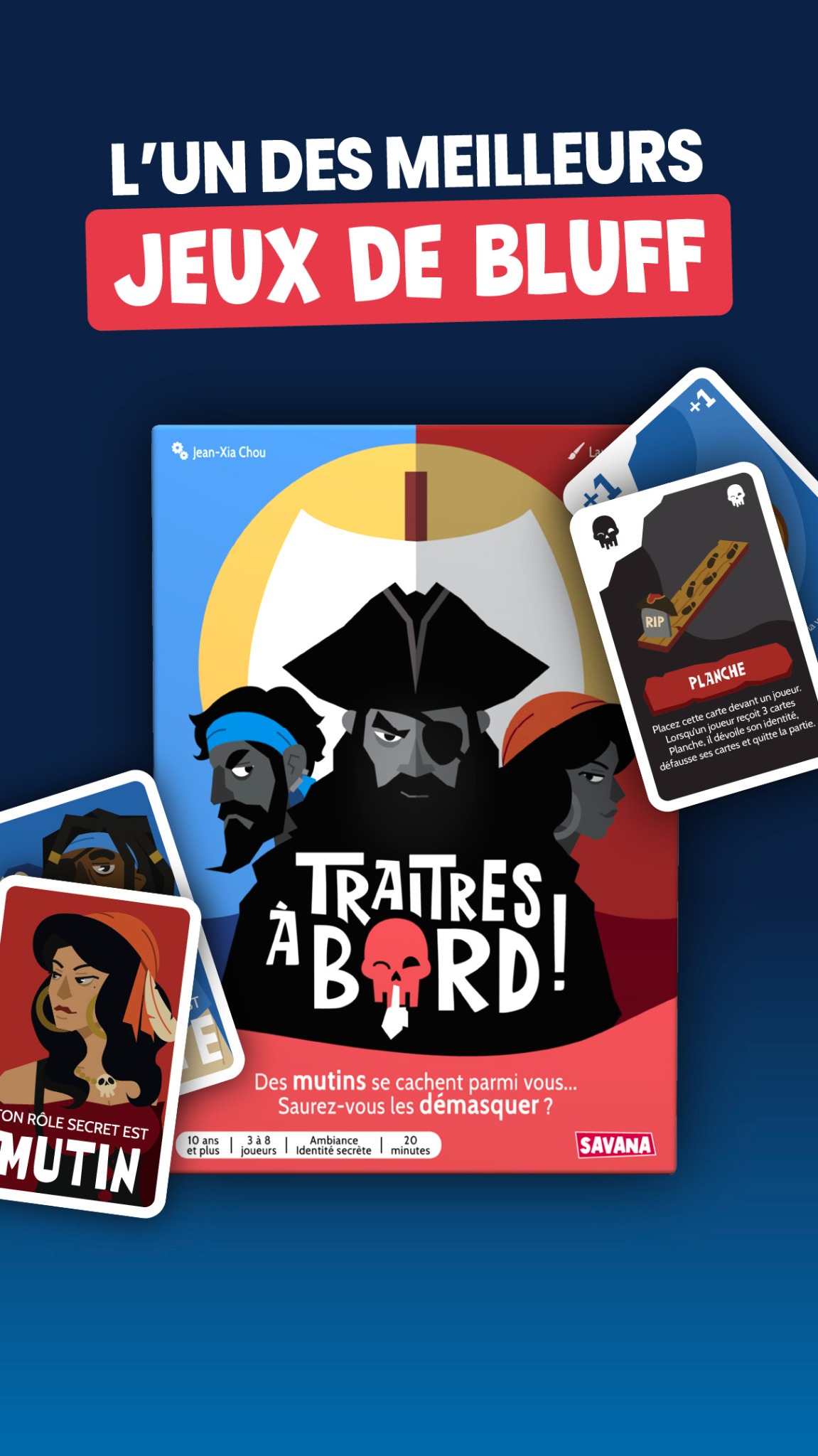 Traitres à Bord - Le Jeu Facebook ad