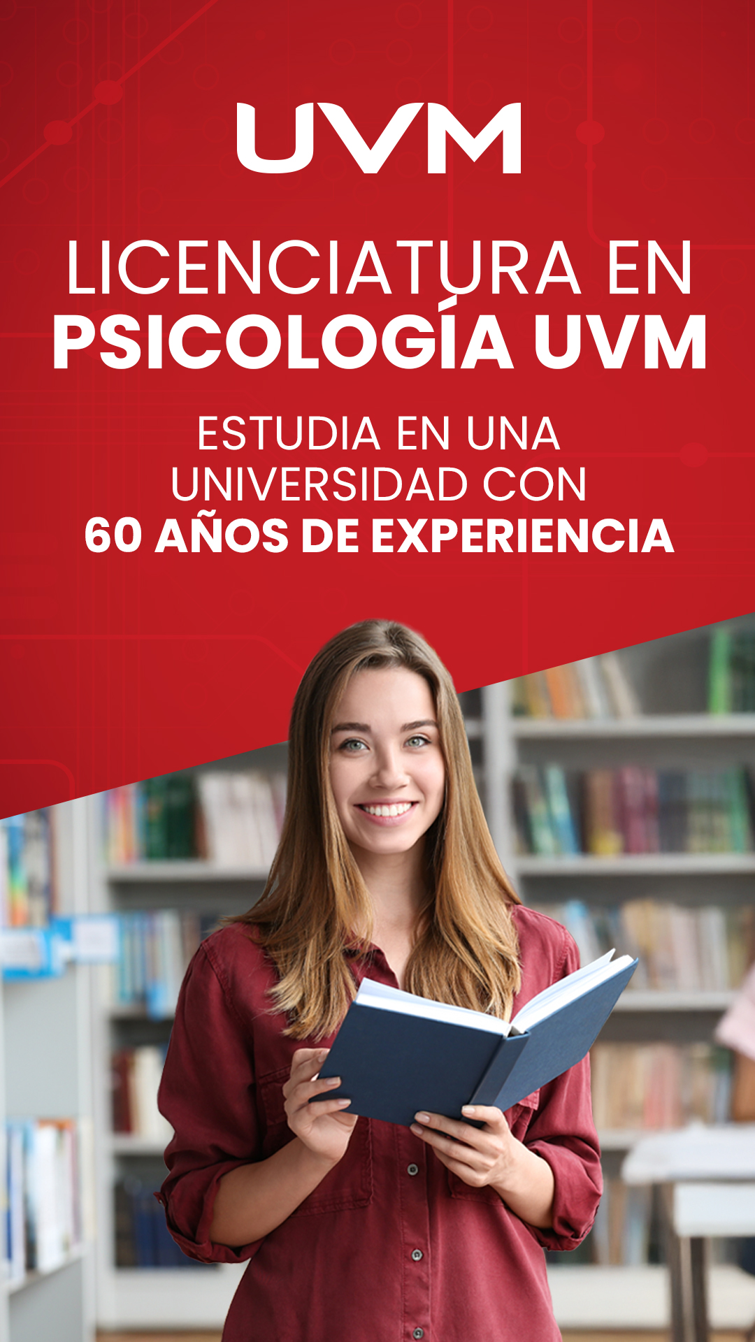 UVM Facebook ad