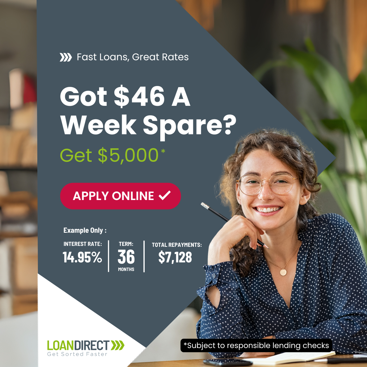 LoanDirect.co.nz Facebook ad