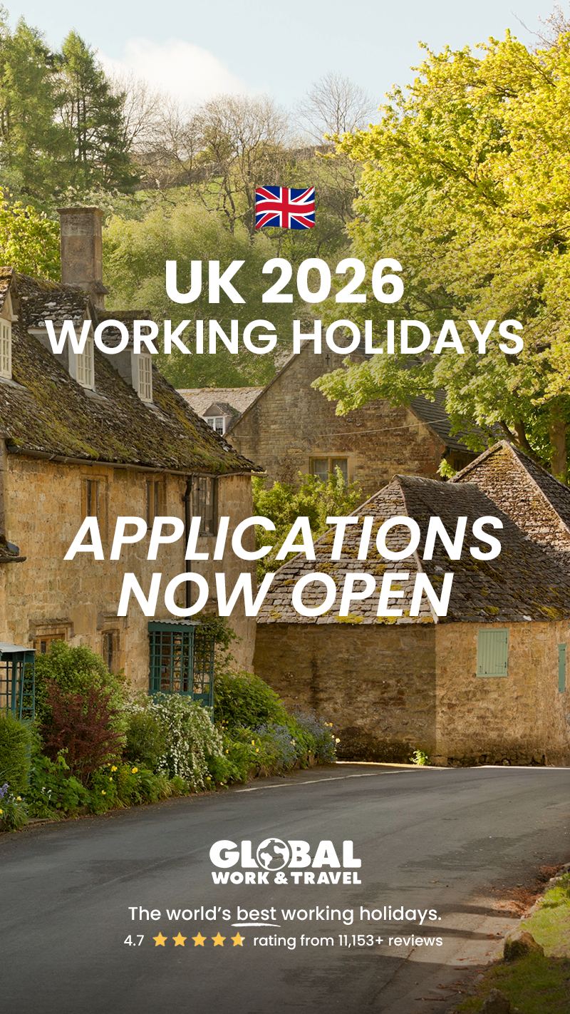 Global Work & Travel Facebook ad
