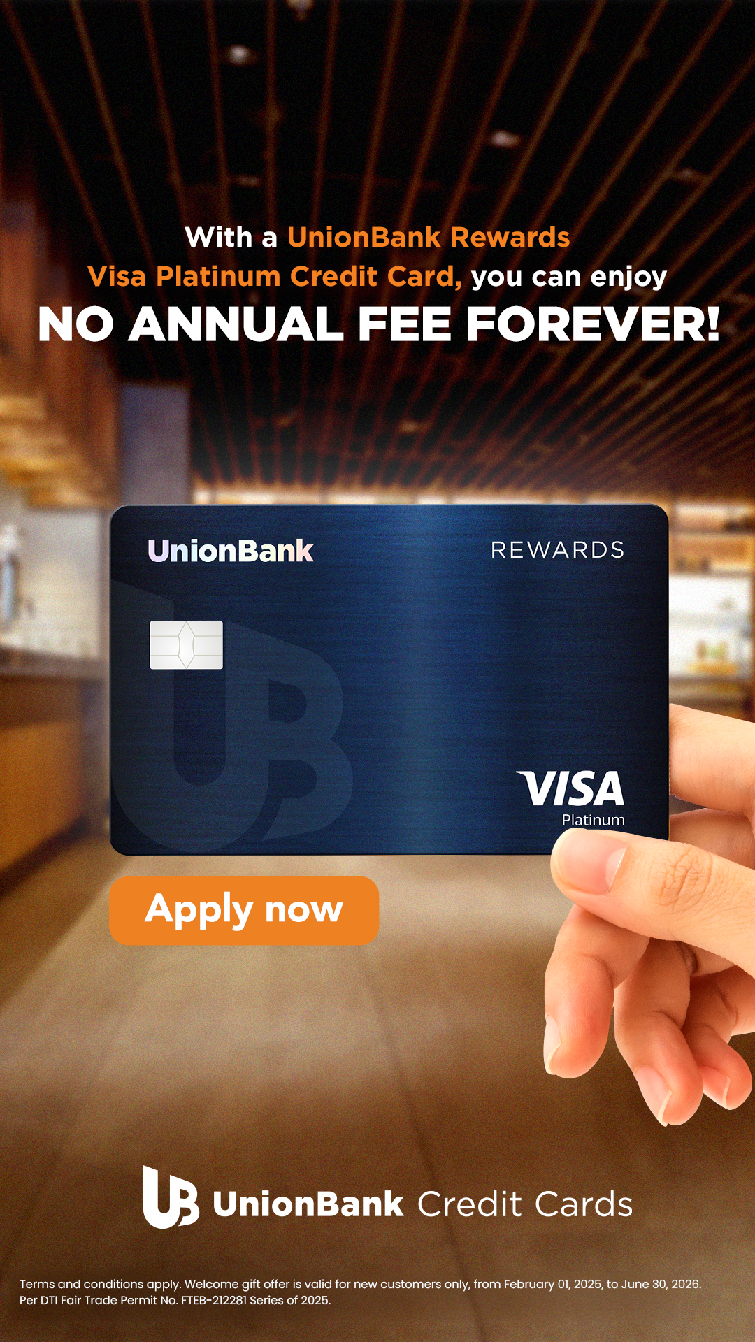 Union Bank of the Philippines Facebook ad