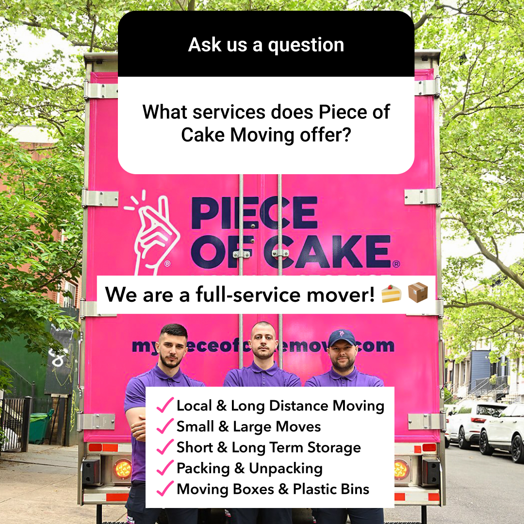 Piece of Cake Moving & Storage Facebook ad