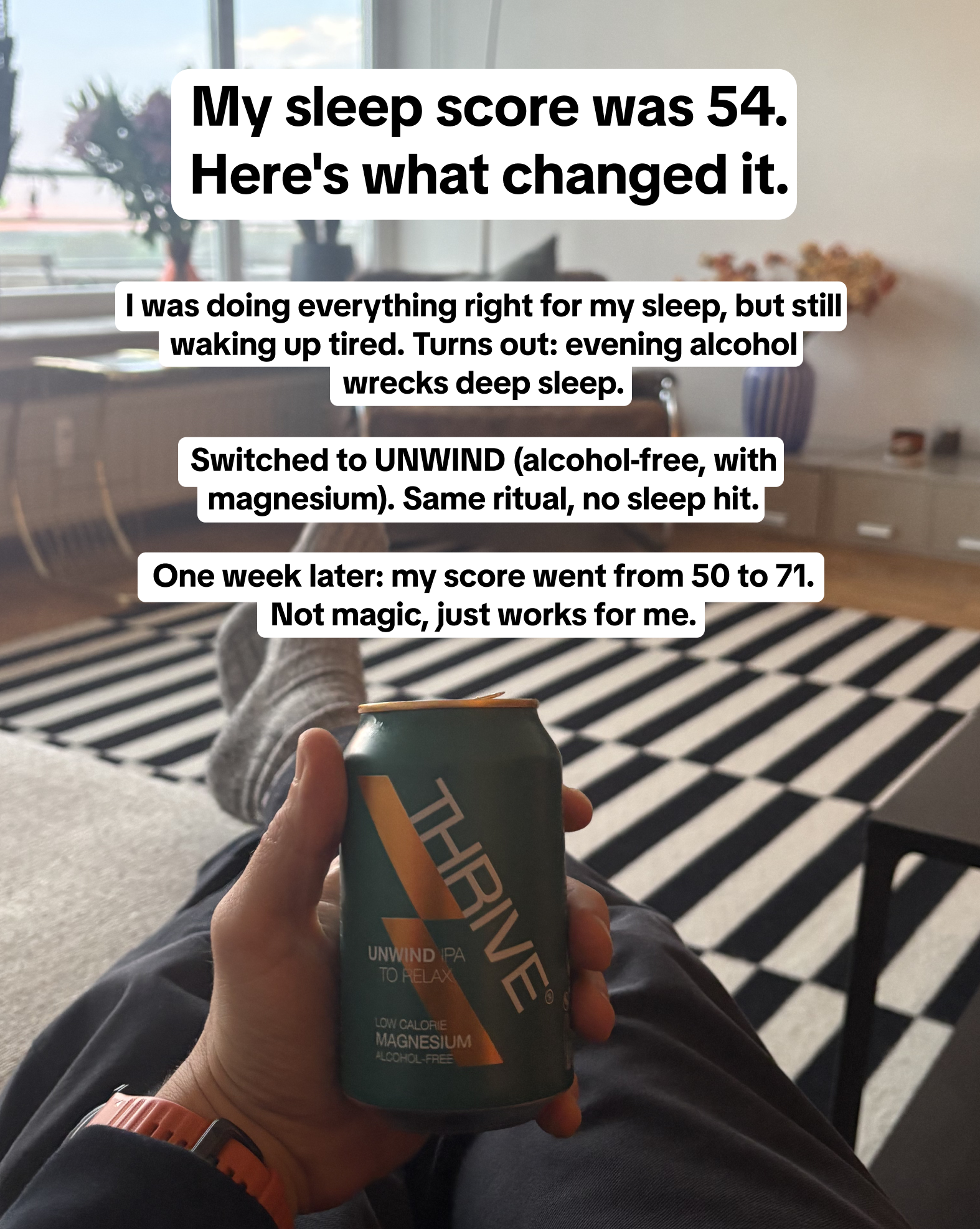 Thrive Beer Facebook ad