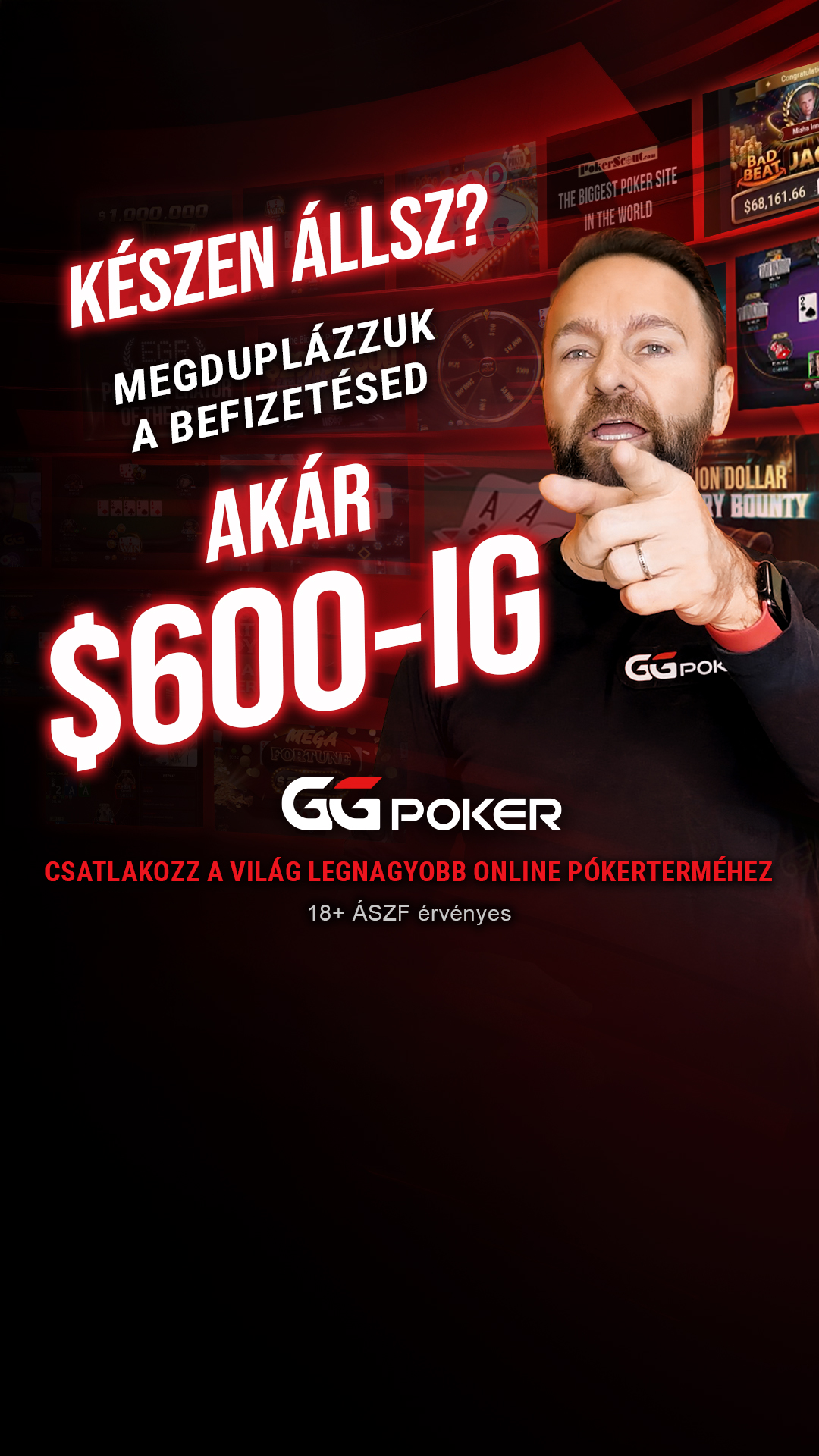 GGPoker Facebook ad
