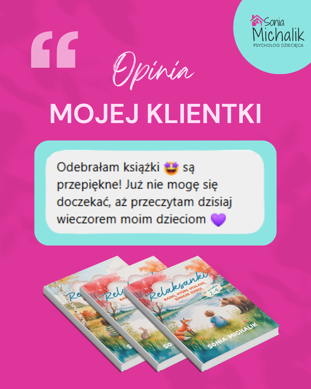 Relaksanki - bajki, które otulają emocje dzieci 2-11 lat Facebook ad