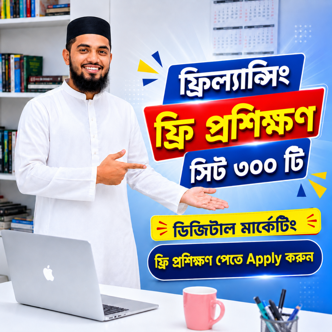 Dreamland It Institute Facebook ad: ফ্রিল্যান্সিং ফ্রি কোর্স করতে Apply করুন
