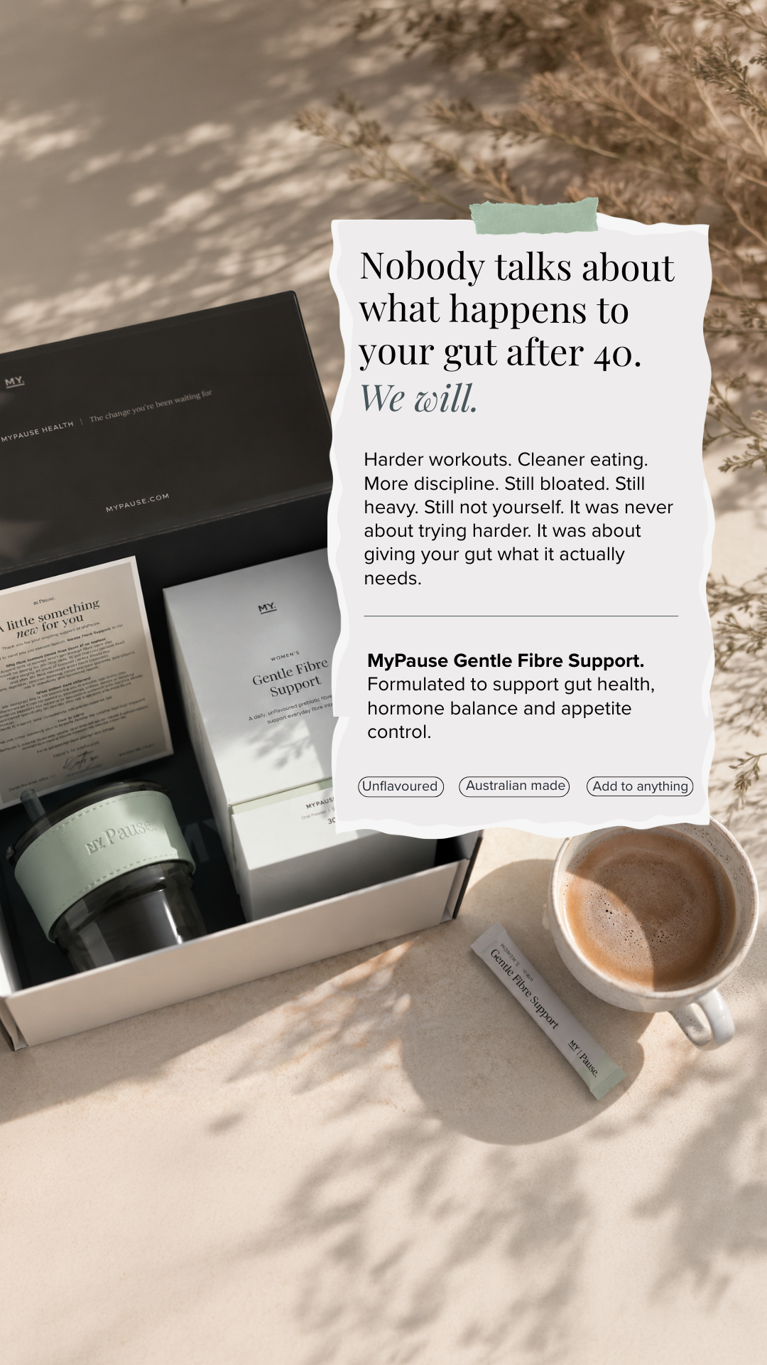 MyPause Health Facebook ad