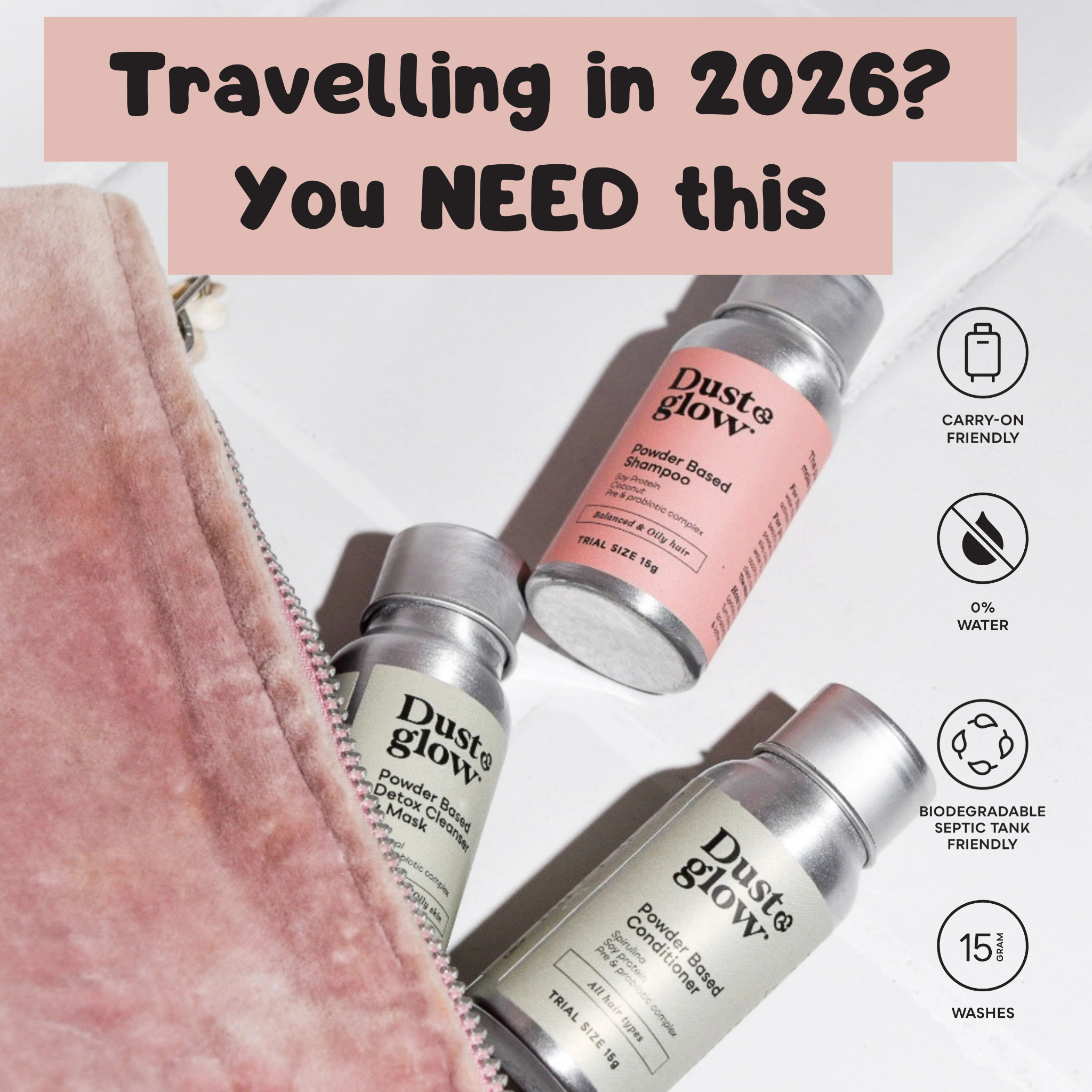 Dust&Glow Facebook ad