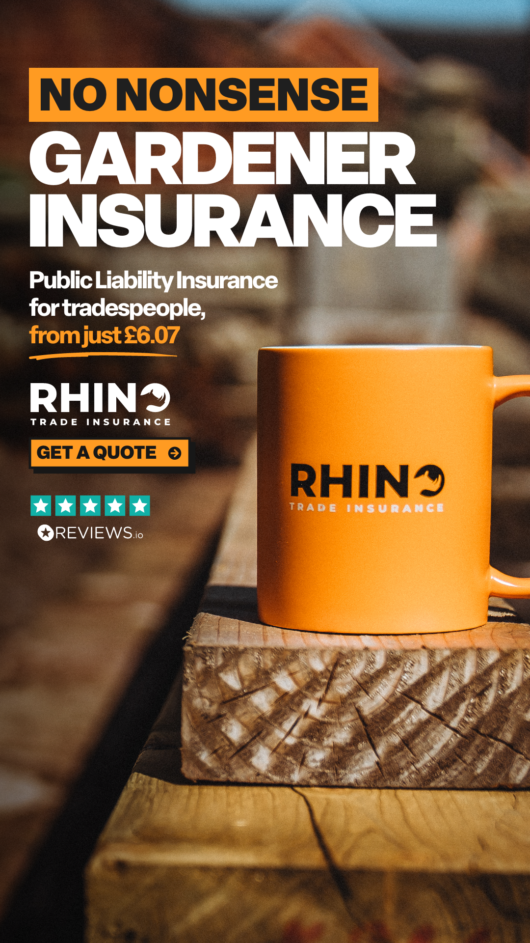 Rhino Trade Insurance Facebook ad