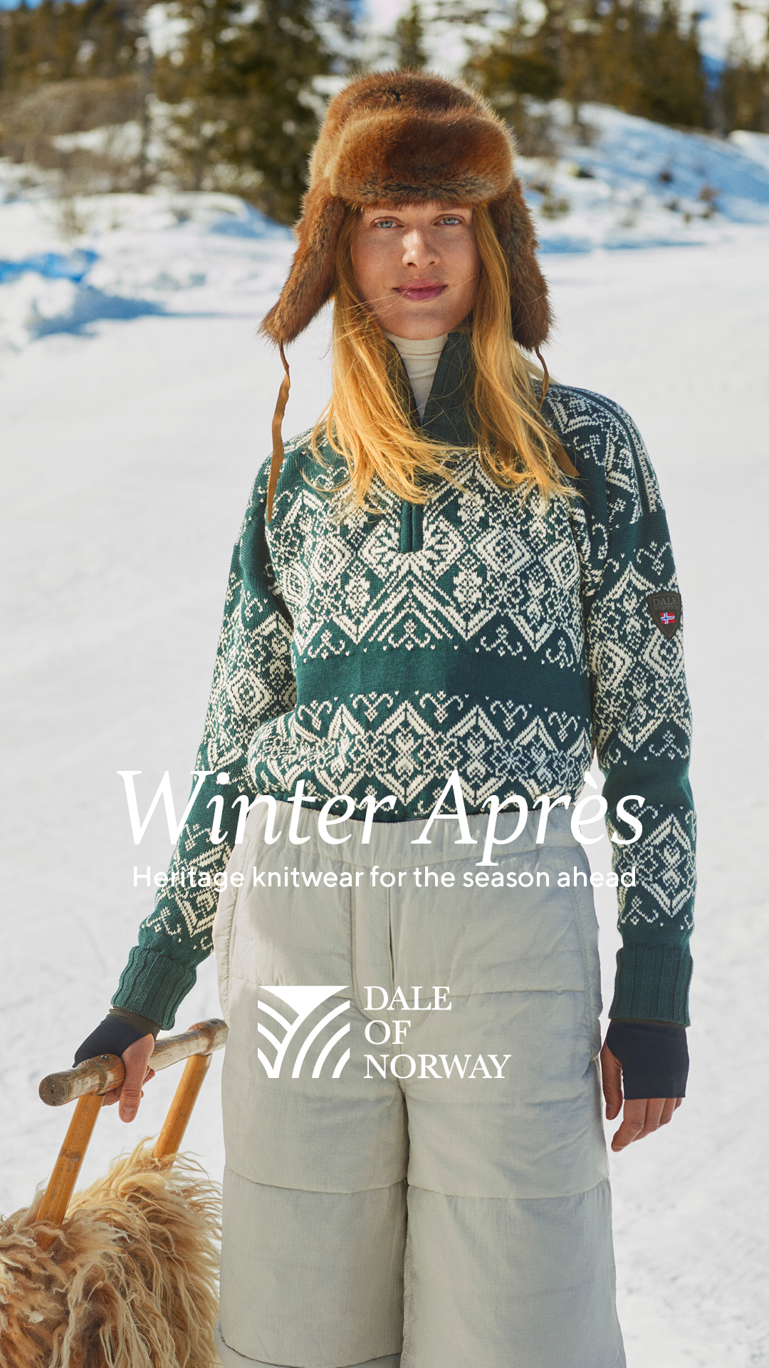 Dale of Norway Facebook ad
