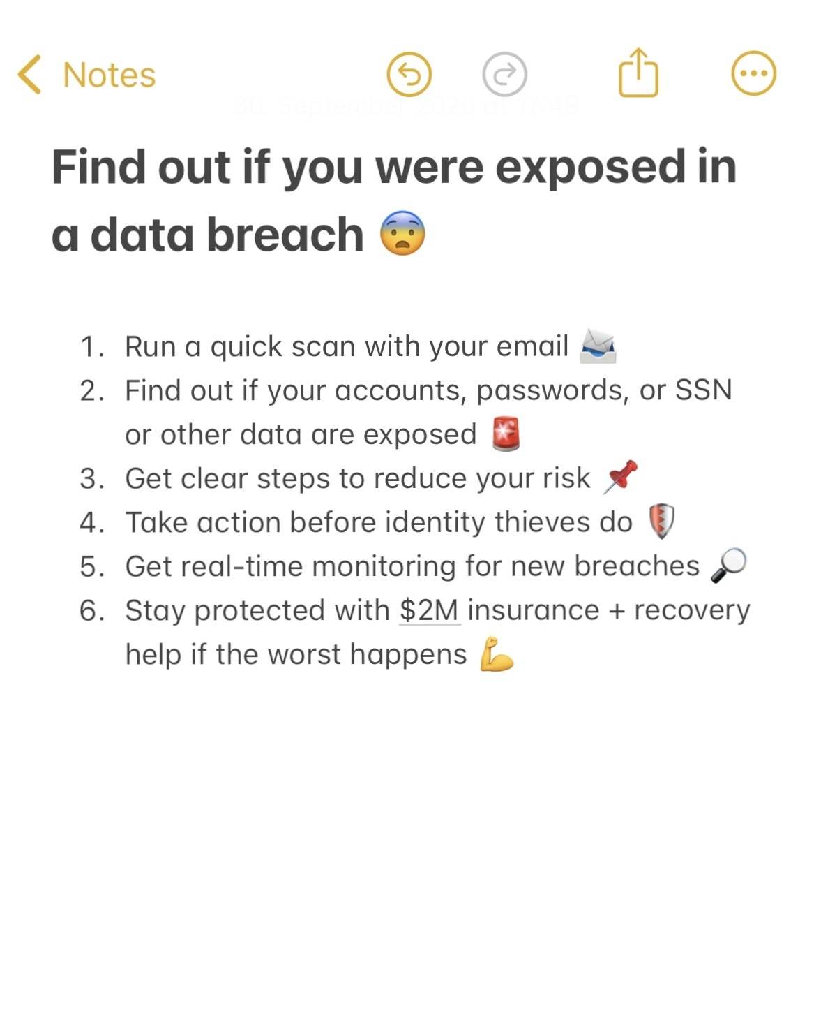 Malwarebytes Facebook ad