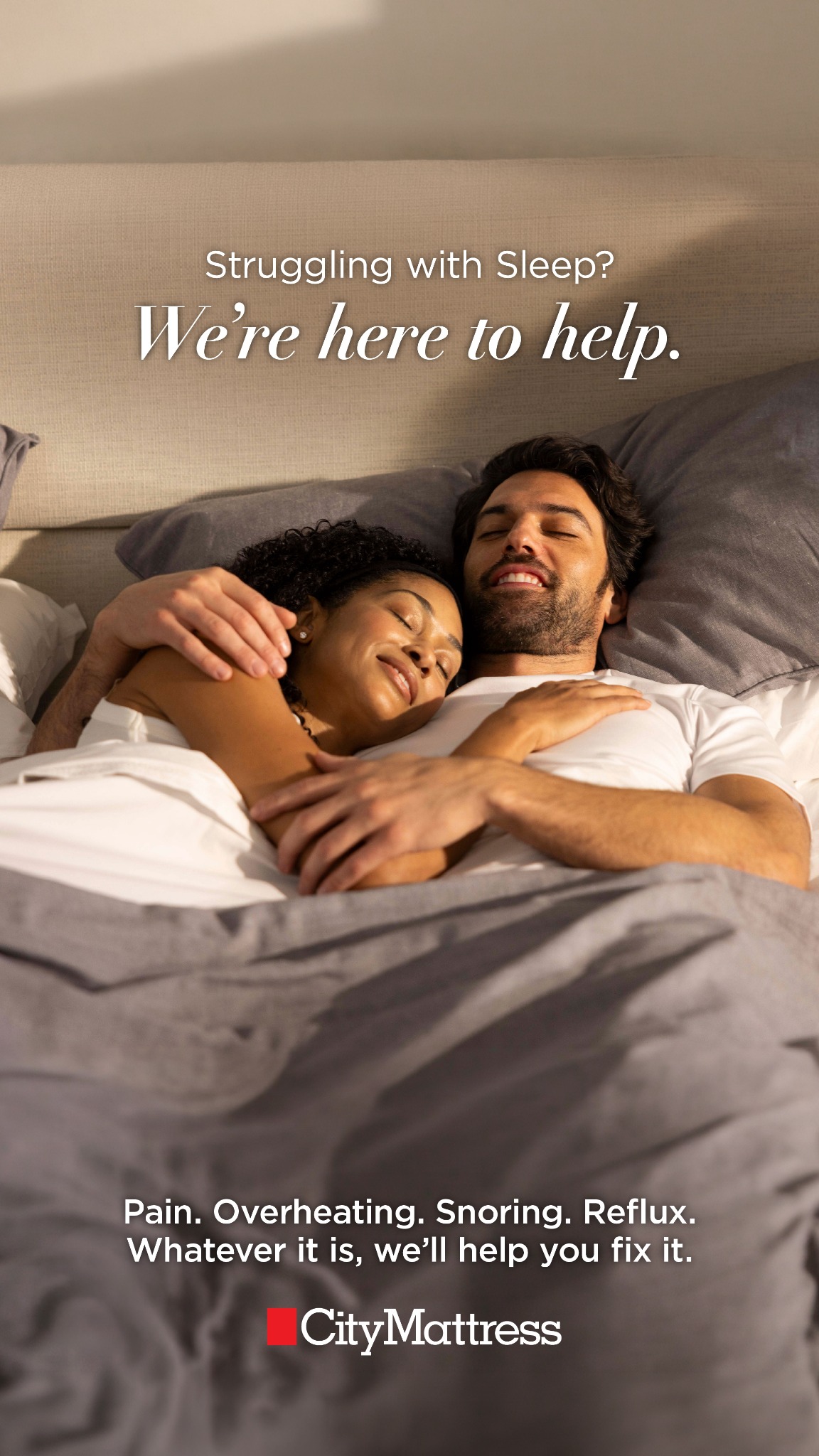 City Mattress Facebook ad