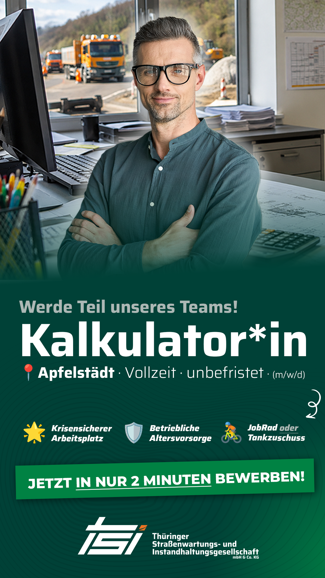 Thüringer Straßenwartungs- und Instandhaltungsgesellschaft Facebook ad from Jul 12, 2026