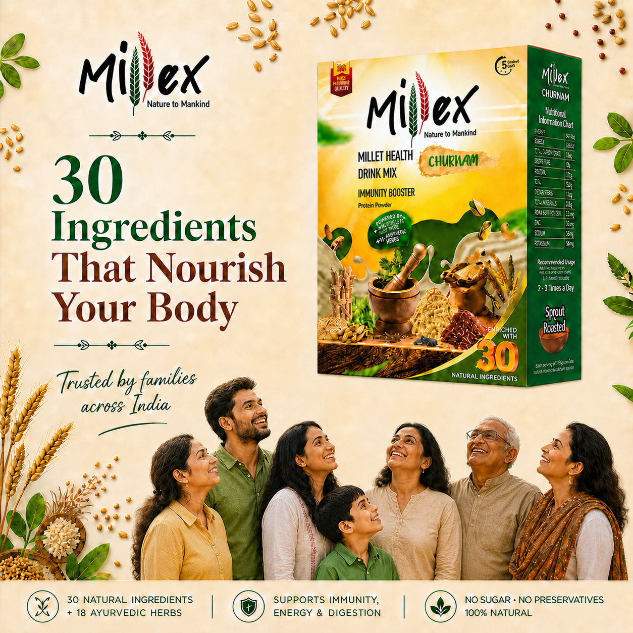 Millex Facebook ad