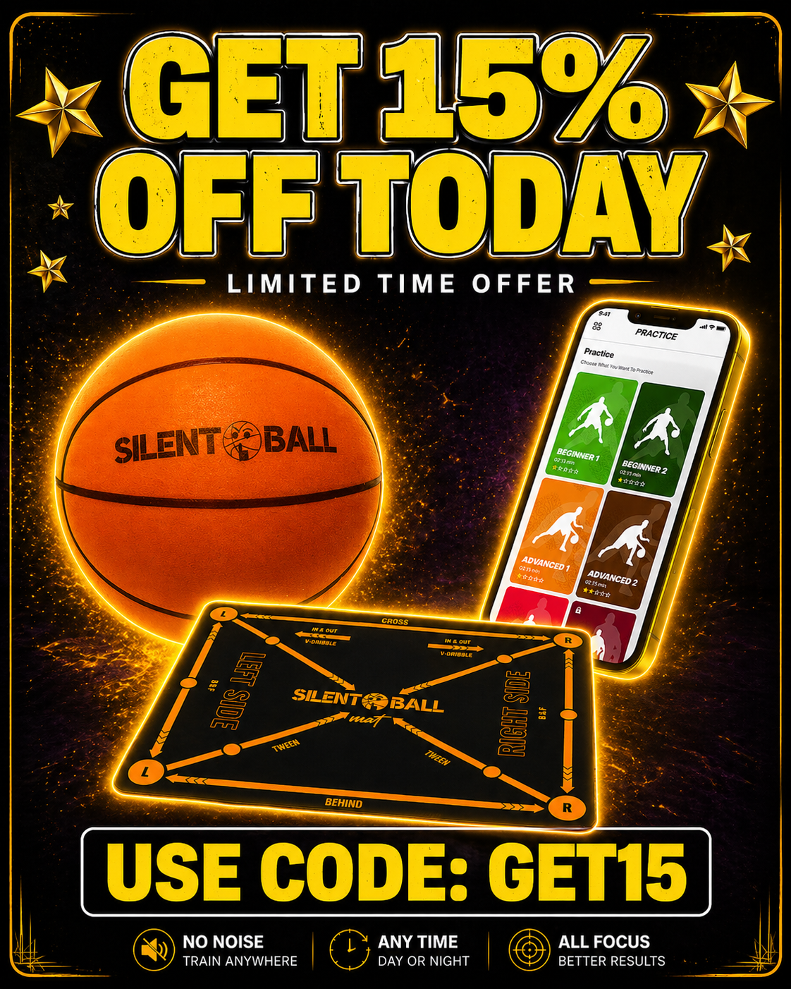 SilentBall Academy Facebook ad