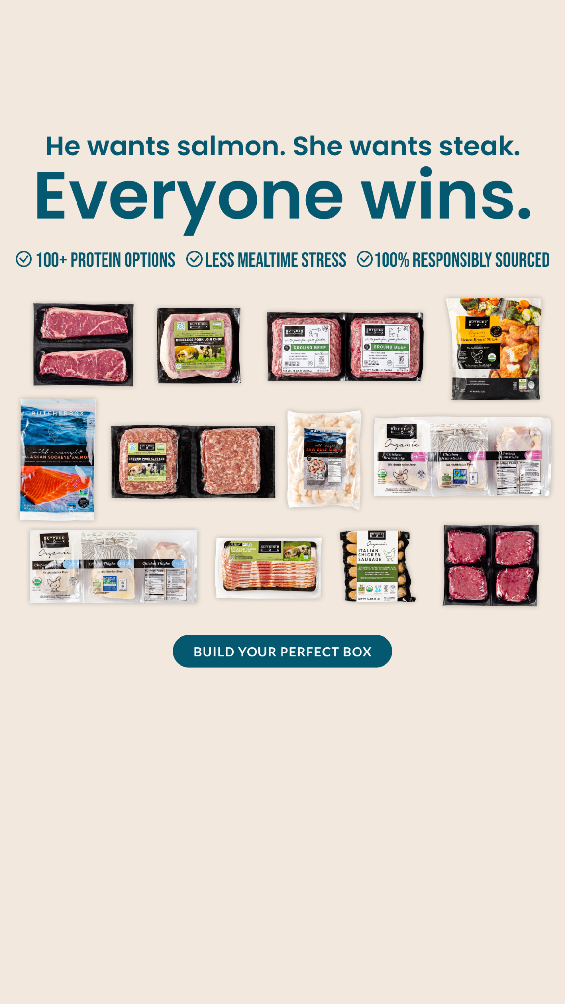 ButcherBox Facebook ad