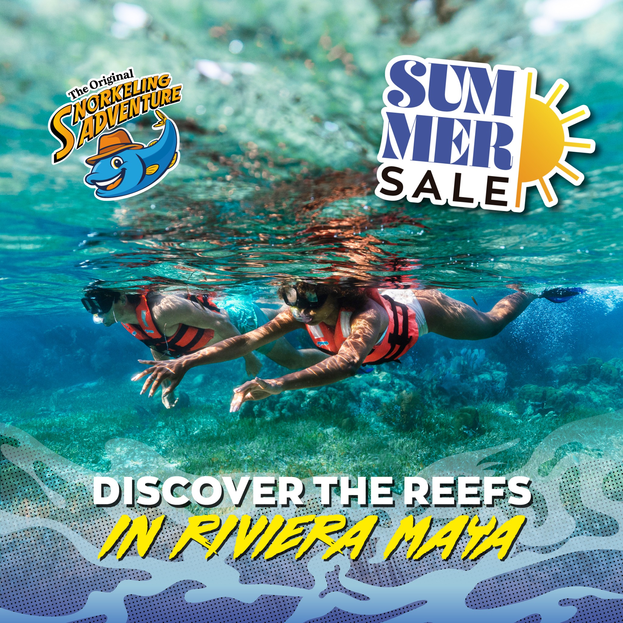 Snorkeling Adventure Cancun Facebook ad