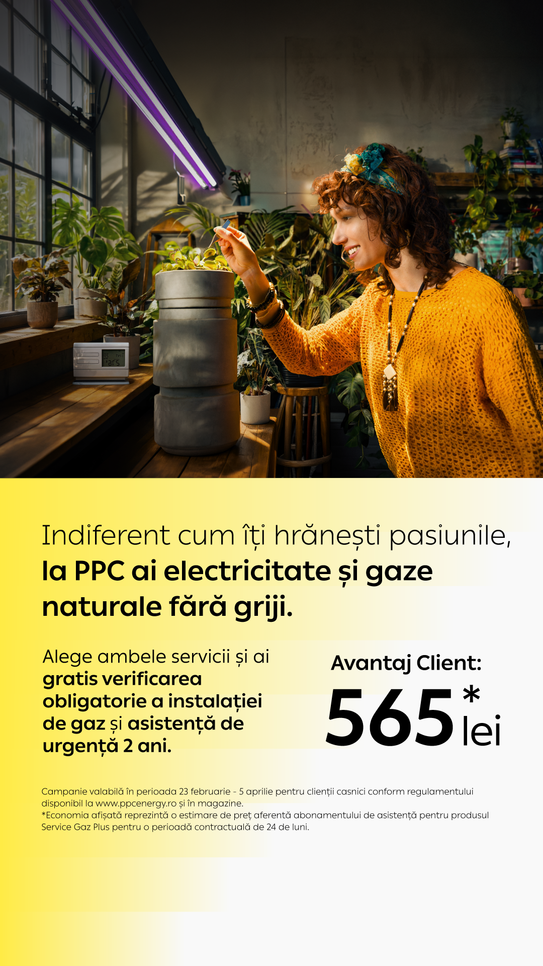 PPC Romania Facebook ad