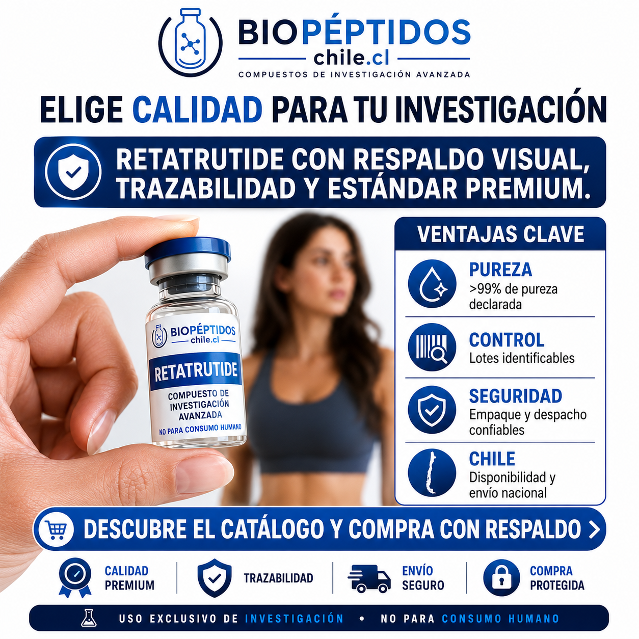 Bio Péptidos Facebook ad: Envíos a todo Chile