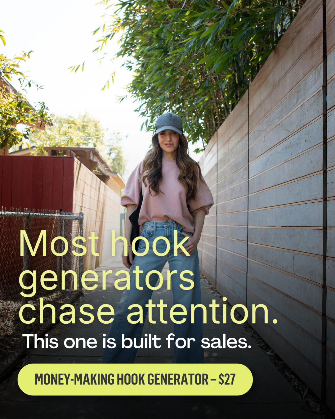 Marie Forleo Facebook ad: Make more sales with strong hooks!