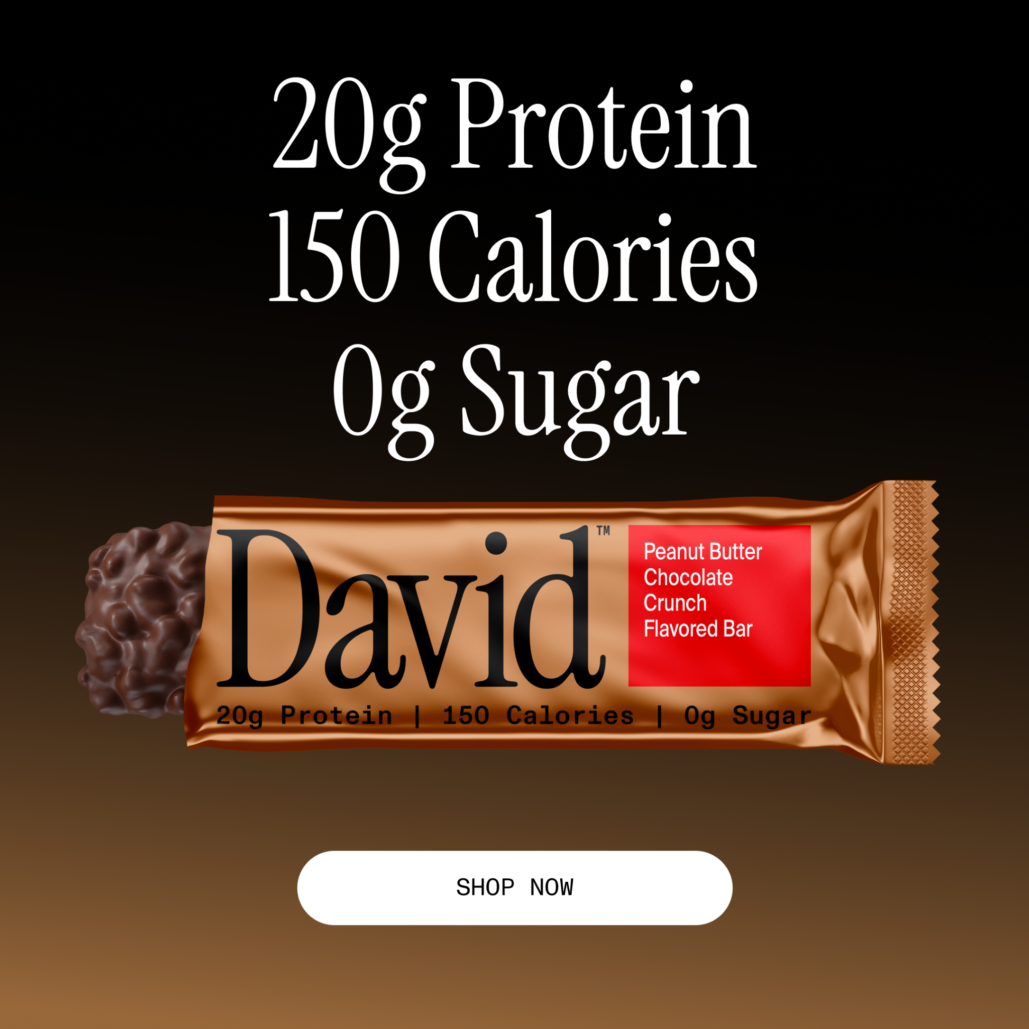 David Protein Facebook ad