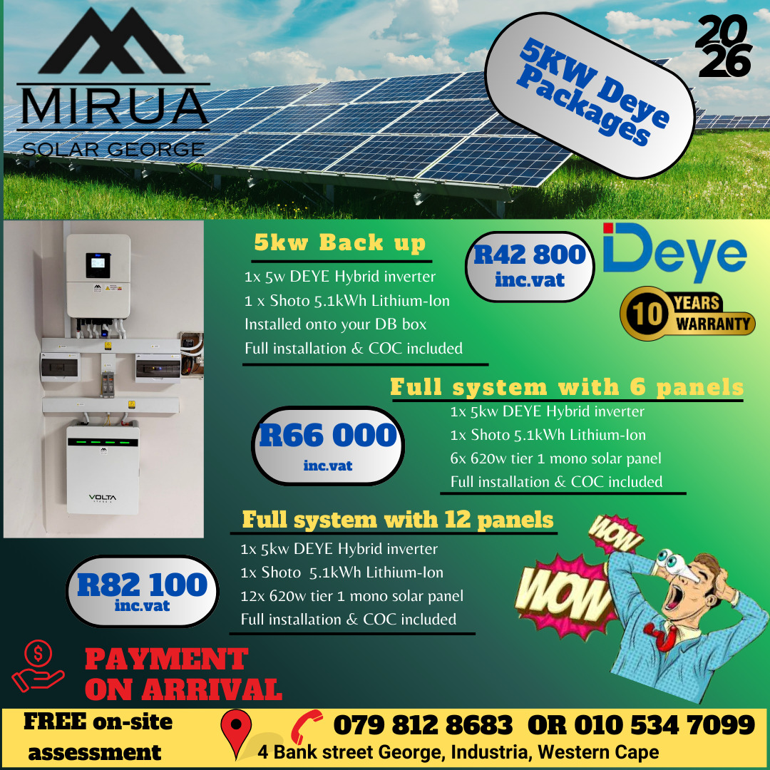 Mirua Solar George Facebook ad: Mirua 2026 Special