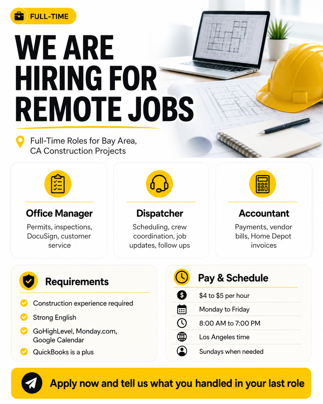 Digivuk Facebook ad: Long Term Remote Position