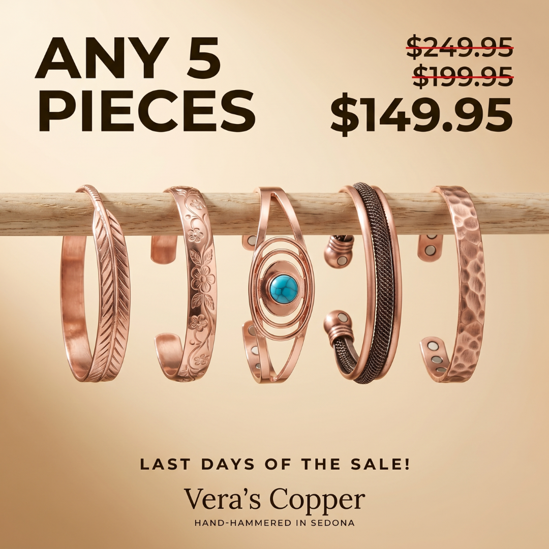 Vera’s Copper Jewelry Facebook ad