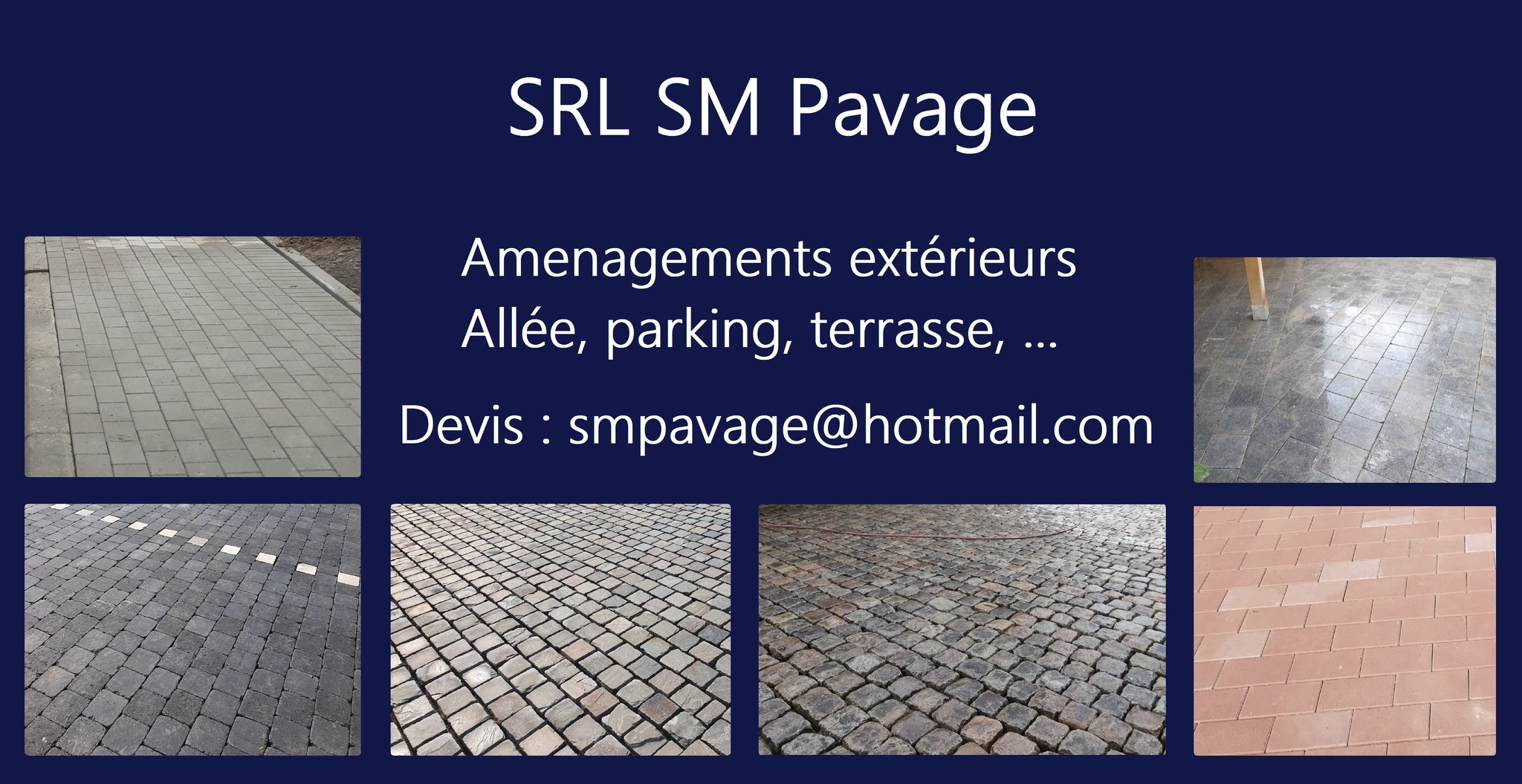 SM Pavage Facebook ad: Nous donnons vie à tous vos projets