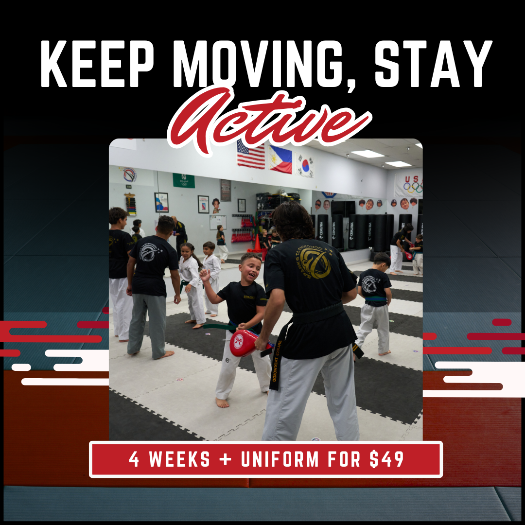 Sparks Taekwondo Facebook ad