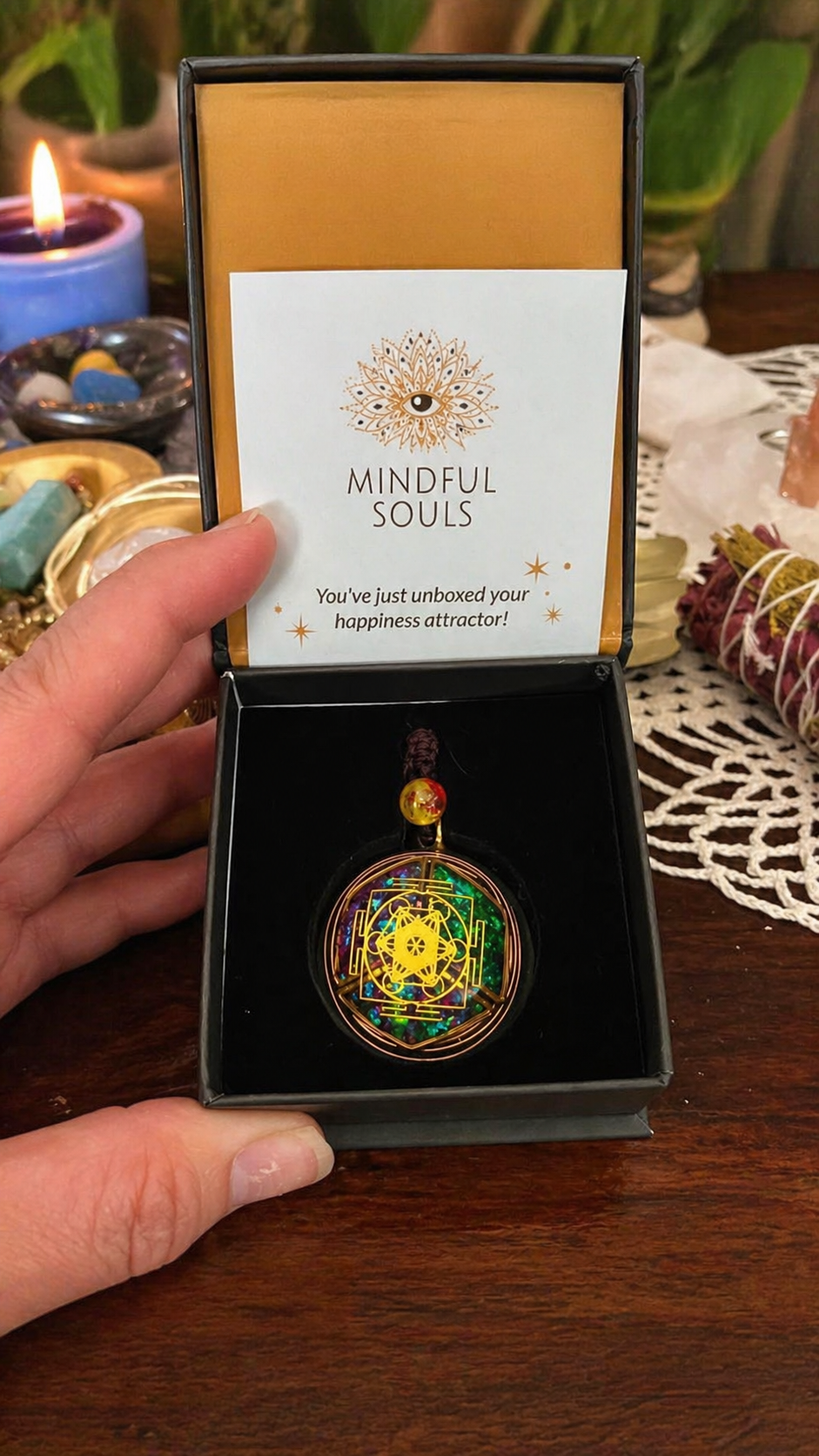 Melissa Muir - Jewelry Artist Facebook ad: Carry Your Power With You