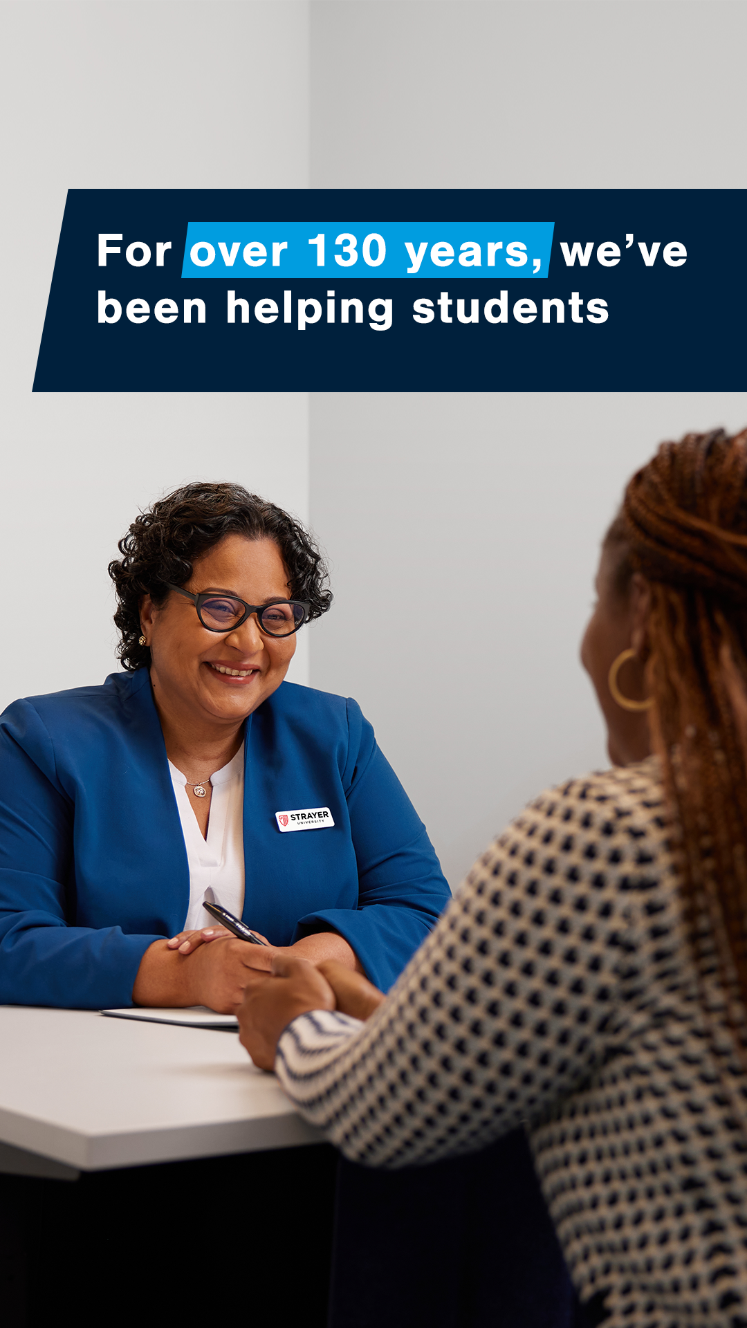 Strayer University Facebook ad