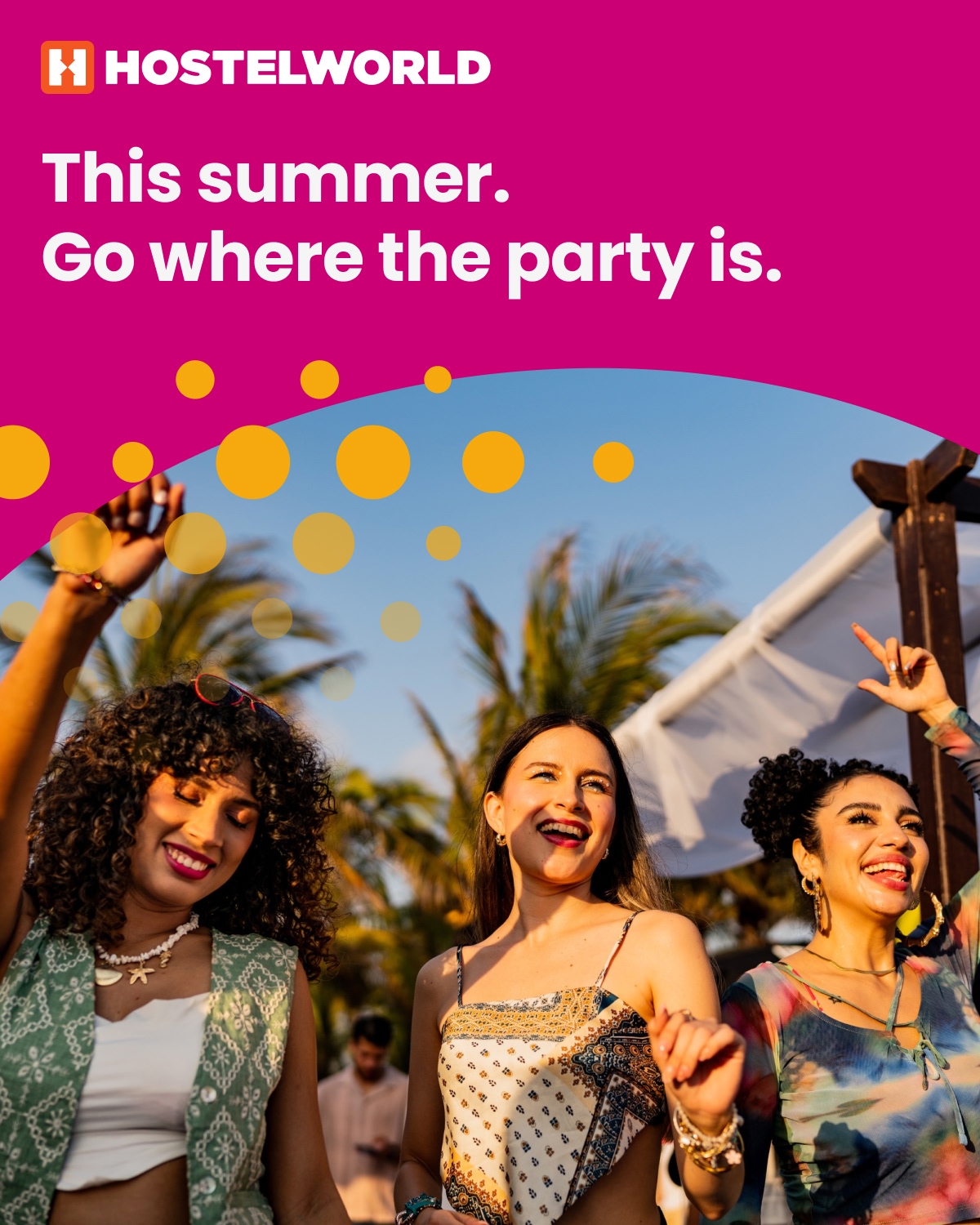 Hostelworld Facebook ad