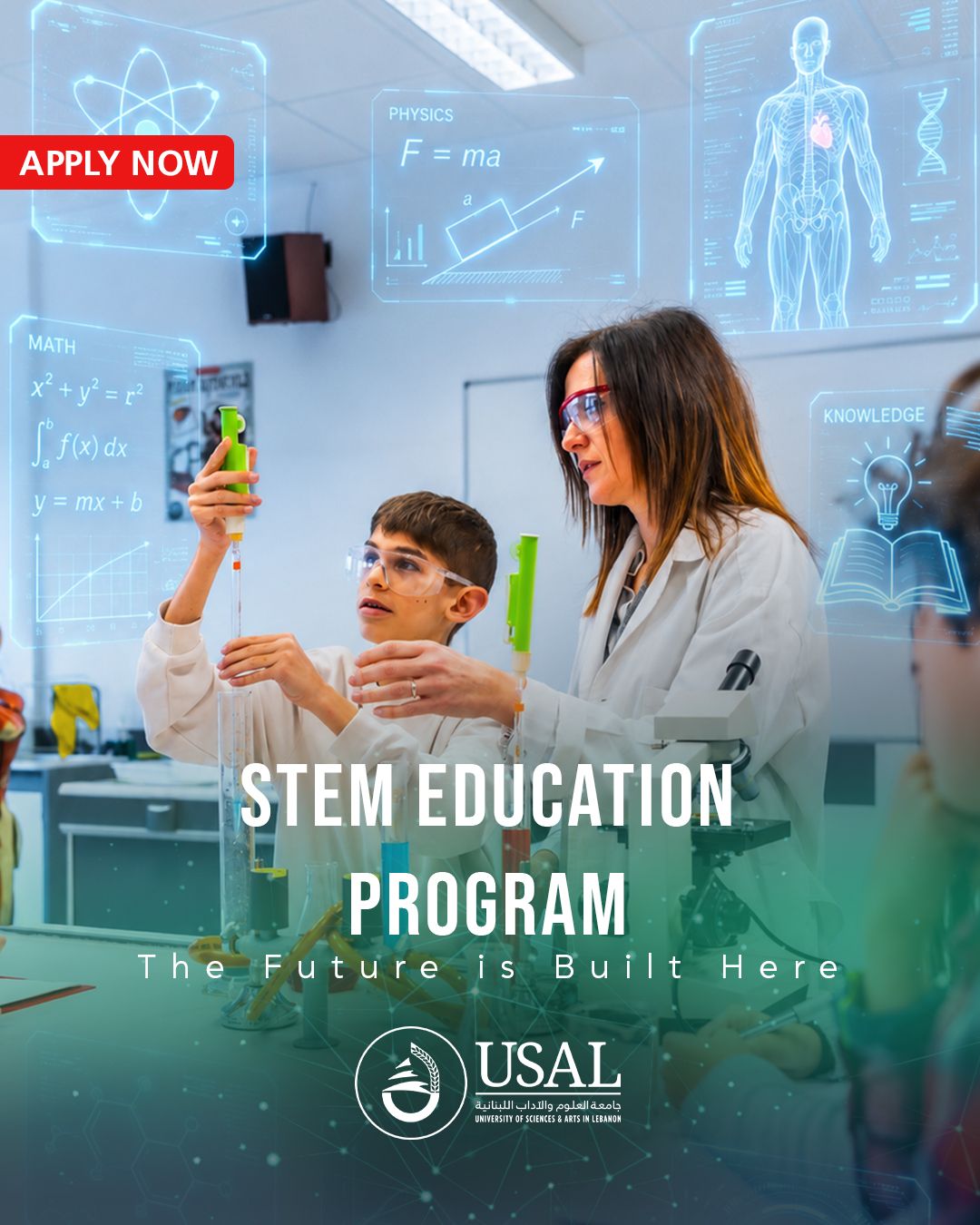 University of Sciences & Arts in Lebanon - USAL Facebook ad: University of Sciences and Arts in Lebanon - USAL