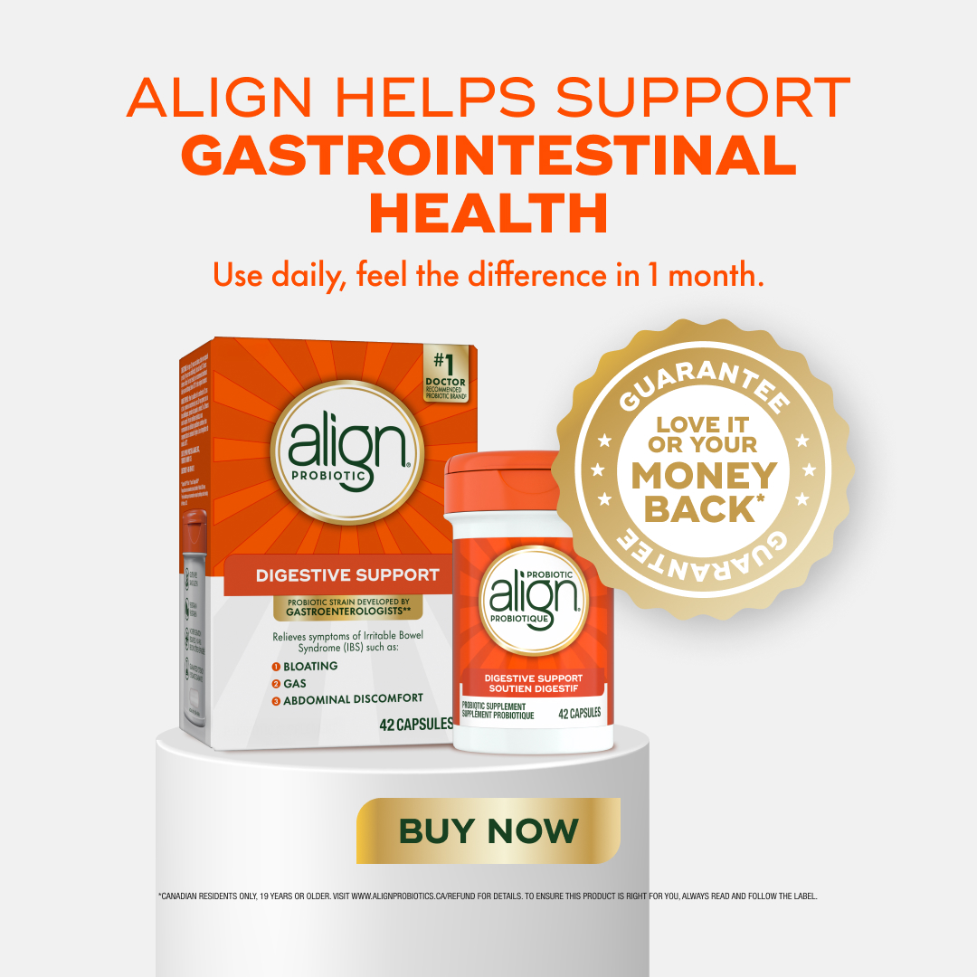 Align Probiotic Facebook ad