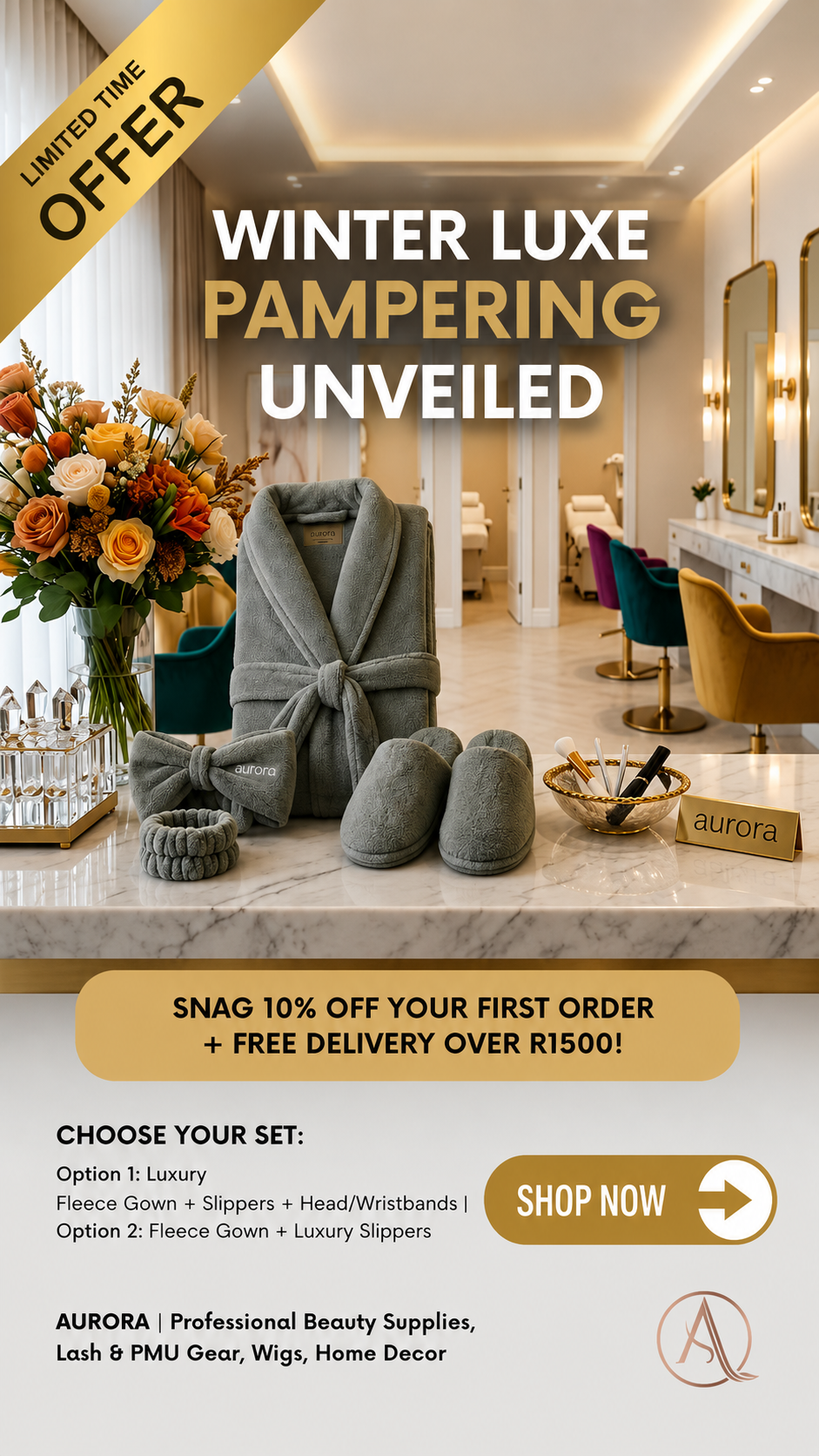 Aurora Online Store Facebook ad