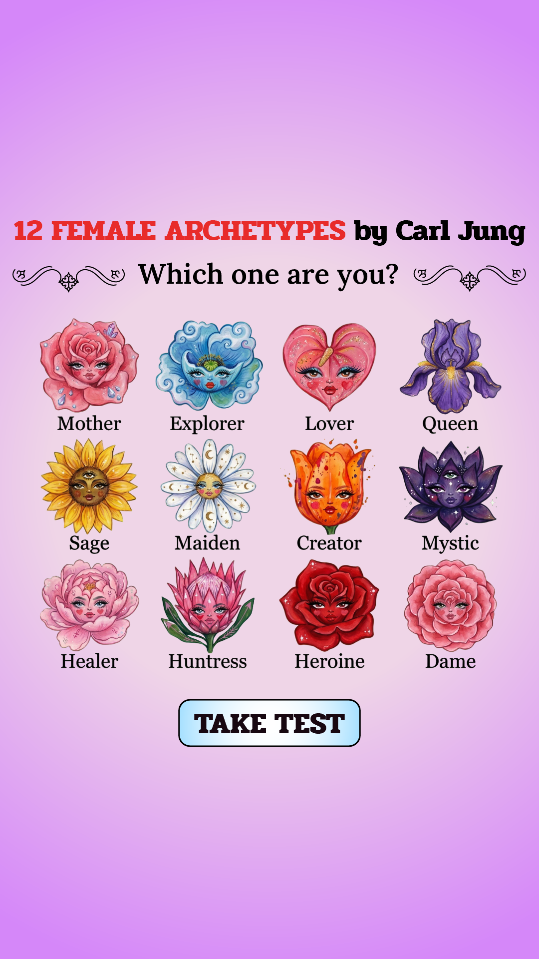 Personality Type Facebook ad