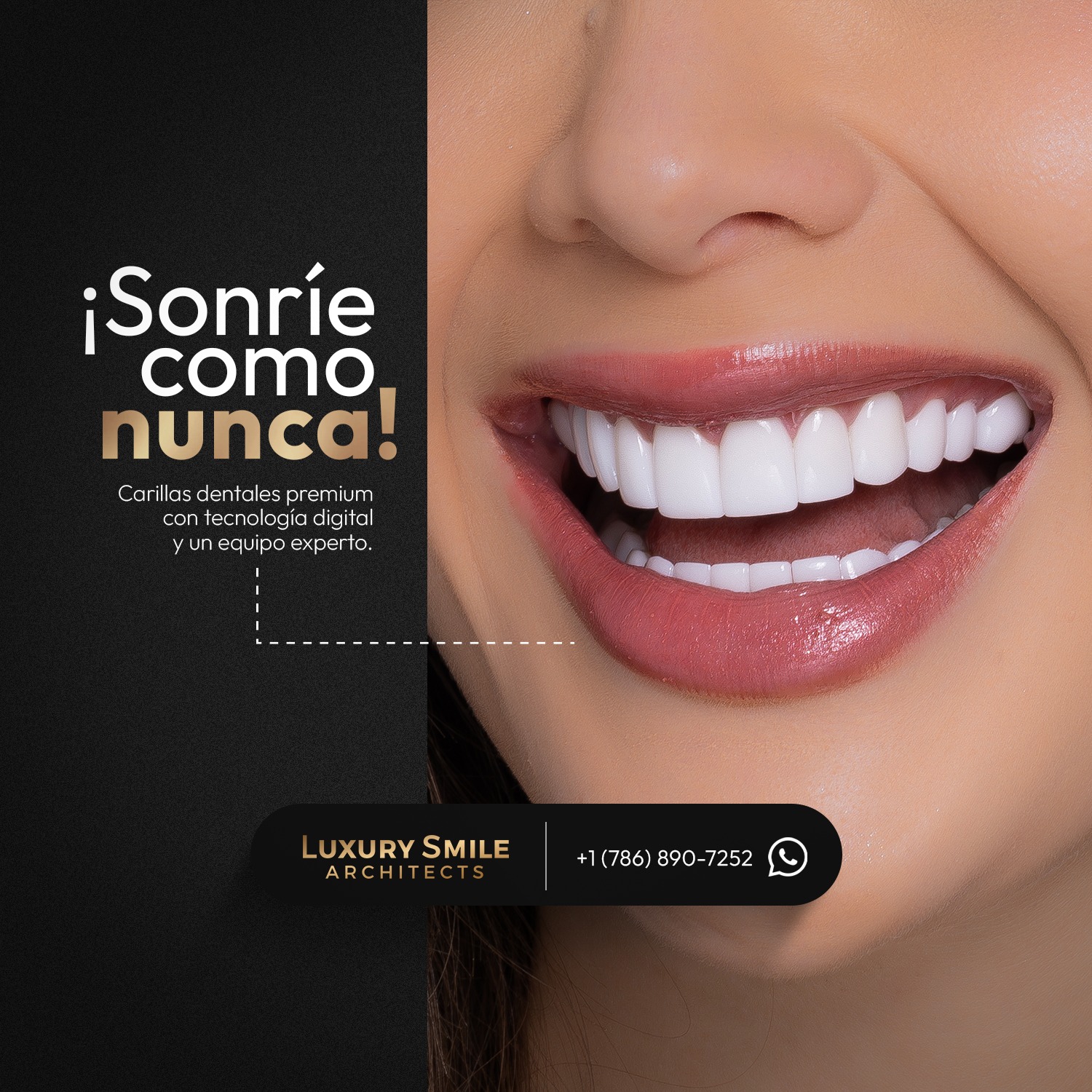 Luxury smile architects Tijuana Facebook ad: Diseño de Sonrisa VIP en Tijuana