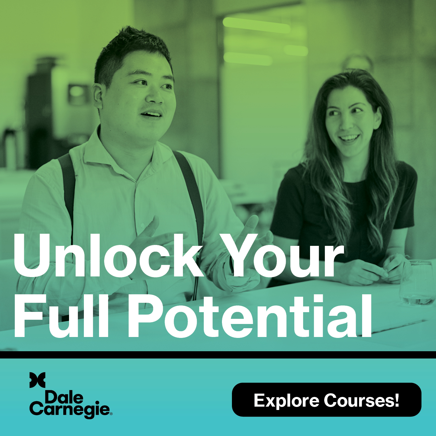 Dale Carnegie Training Facebook ad