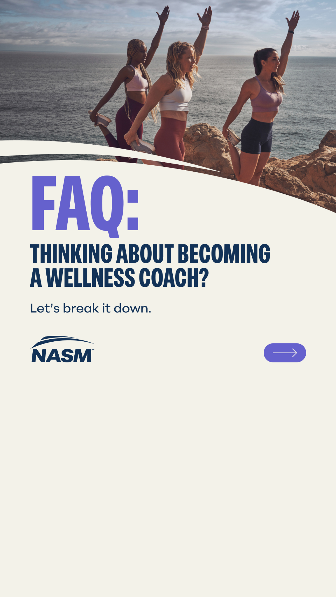National Academy of Sports Medicine (NASM) Facebook ad