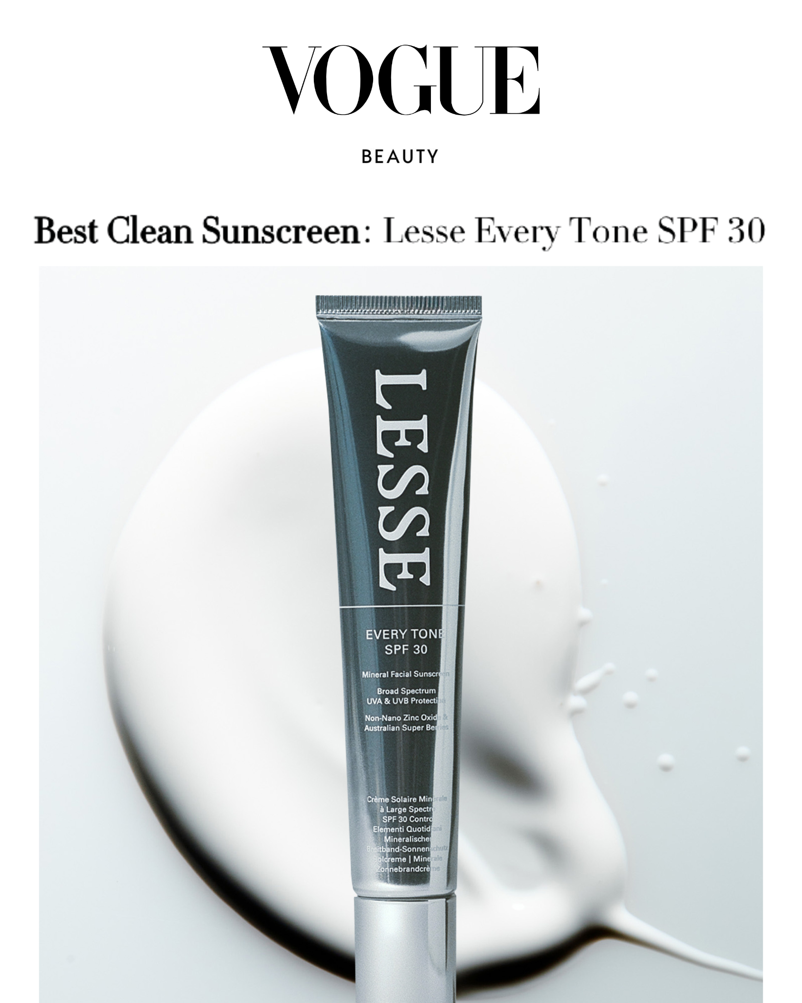 LESSE Facebook ad