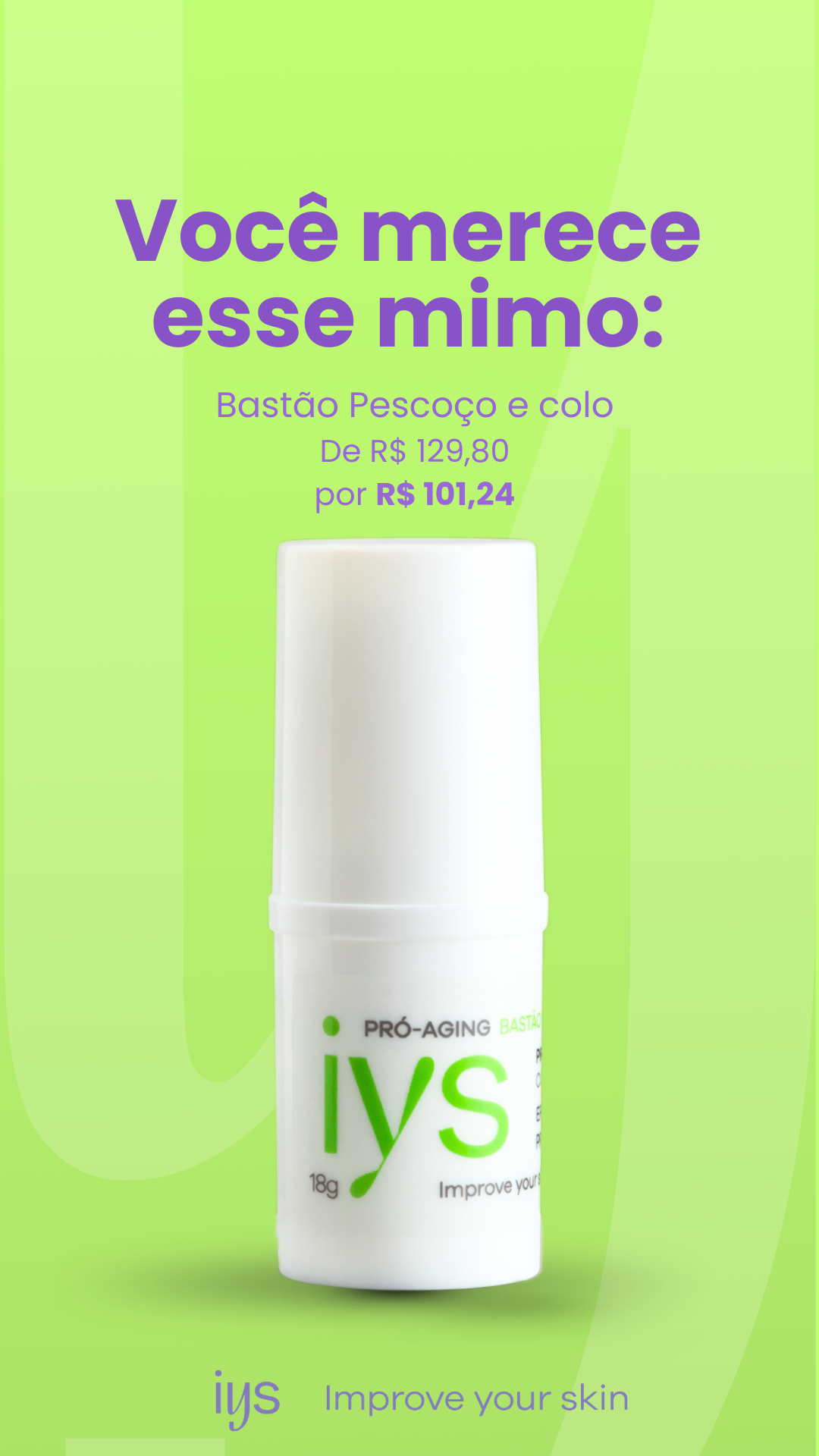 IYS Cosmetics Facebook ad